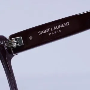 ?️ New Saint Laurent SLM33 006 Eyeglasses - Burgundy Frame 53mm Saint Laurent | Accessories | New Saint Laurent Slm33 06  main image 4